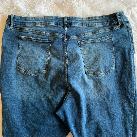 Old Navy Rockstar Mid-Rise Raw Hem Jeans 26 Long - Picture 5 of 11